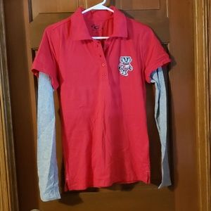 Womens Wisconsin Badgers polo